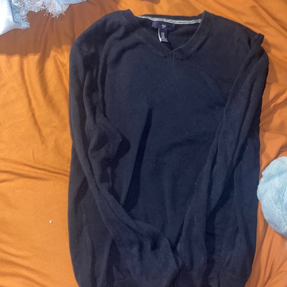 gap long sleeve/sweater v-neck xs